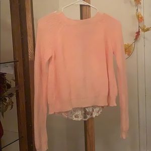 long sleeve knitted sweater
